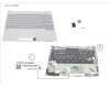 Fujitsu UPPER ASSY INCL. KB SWISS WHITE NORMAL für Fujitsu LifeBook U9413