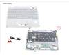 Fujitsu UPPER ASSY W/ KB WHITE SWISS W/ PV für Fujitsu Lifebook U9313X
