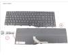 Fujitsu KEYBOARD BLACK SPAIN WIN11 (NEW_FN) für Fujitsu LifeBook E5513