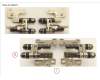 Fujitsu HINGE SET LEFT/RIGHT für Fujitsu LifeBook U729X