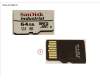 Fujitsu 64GB MICRO SDXC CARD für Fujitsu Primergy RX2520 M4