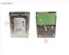 Fujitsu HD SATA 6G 1TB 7.2K NO HOT PL 3.5' BC für Fujitsu Esprimo D556/E94