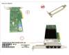 Fujitsu PLAN EP X710-T4L 4X 10GBASE-T PCIE für Fujitsu Primergy RX2530 M8