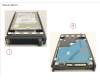 Fujitsu HD SAS 12G 300GB 15K HOT PL 2.5" EP für Fujitsu Primergy RX2560 M1