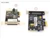 Fujitsu DUAL SERIAL CARD PCIE LP für Fujitsu ESPRIMO D6012