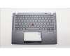 Lenovo MECH_ASM BL KB GY AL EURO ENG LTN für Lenovo ThinkPad X13 Gen 4 (21EX/21EY)