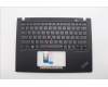 Lenovo MECH_ASM BL KB BK WW EURO ENG LTN für Lenovo ThinkPad T14s G4 (21F6/21F7)