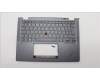 Lenovo MECH_ASM KBD W C ITA BKLT LTN UK GY für Lenovo ThinkPad X13 Yoga Gen 4 (21F2/21F3)