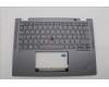 Lenovo MECH_ASM KBDW C FRA BKLT CHY WW UK GY für Lenovo ThinkPad X13 Yoga Gen 4 (21F2/21F3)