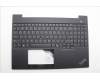 Lenovo MECH_ASM FRU KBD CCV EURO ENG (LTN)US BK für Lenovo ThinkPad E16 G2 (21M5)