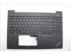 Lenovo MECH_ASM FRU KBCCV EURO ENG BL(LTN)US BK für Lenovo ThinkPad E16 G2 (21M5)