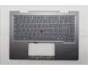 Lenovo MECH_ASM BL KB GY FPR WW BEL CHY für Lenovo ThinkPad X1 2-in-1 G10 (21Q0/21Q1)