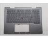 Lenovo MECH_ASM BL KB GY FPR WW ILD LTN für Lenovo ThinkPad X1 2-in-1 G10 (21Q0/21Q1)