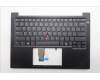 Lenovo MECH_ASM FRU KBDW/C EUROENG BL(SRX)US BK für Lenovo ThinkPad E14 Gen 7 (21T9)