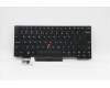 Lenovo Notebook-Tastatur CMFL-CS20, Schwarz, ohne Hintergrundbeleuchtung, Latin Euro-Englisch für Lenovo ThinkPad P14s Gen 1 (20Y1/20Y2)