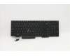 Lenovo Notebook Tastatur CMNM-CS20, Schwarz, ohne Hintergrundbeleuchtung, LTN, Euro-Englisch für Lenovo ThinkPad P15s Gen 2 (20W6/20W7)
