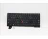 Lenovo NB_KYB CS21KBD SKTOP LTN,NBL,BK,ARA für Lenovo ThinkPad X13 Gen 2 (20WK/20WL)