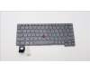 Lenovo NB_KYB CS21KBD SKTOP PMX,BL,GR,HBW für Lenovo ThinkPad X13 Gen 2 (20WK/20WL)