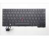 Lenovo NB_KYB CS22 FL TOP,BK-BL,TRI,RUS für Lenovo ThinkPad T14 Gen 4 (21K3/21K4)