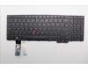 Lenovo NB_KYB CS23 NM TOP,BK-BL,LTN,EURO ENG für Lenovo ThinkPad P16s Gen 2 (21HK/21HL)