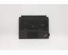 Lenovo MECH_ASM Backlit KB Nordic FPR Black für Lenovo ThinkPad X12 Detachable (20UW/20UV)