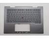 Lenovo MECH_ASM BL KB GY FPR WW GER CHY für Lenovo ThinkPad X1 2-in-1 G10 (21Q0/21Q1)