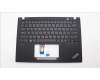 Lenovo MECH_ASM KBD w/CVR GRE BL (SUN) US BK für Lenovo ThinkPad T14s Gen 4 (21F8/21F9)