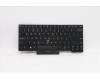 Lenovo Tastatur CMFL-CS20 Schwarz, ohne Hintergrundbeleuchtung LTN Englisch für Lenovo ThinkPad P14s Gen 1 (20Y1/20Y2)