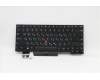 Lenovo Tastatur CMFL-CS20 Schwarz, ohne Hintergrundbeleuchtung LTN Hebräisch für Lenovo ThinkPad P14s Gen 1 (20Y1/20Y2)