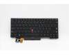 Lenovo Notebook-Tastatur CMFL-CS20, Schwarz, mit Hintergrundbeleuchtung, Latin Arabisch für Lenovo ThinkPad P14s Gen 1 (20Y1/20Y2)