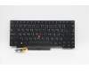 Lenovo Notebook-Tastatur CMFL-CS20, Schwarz, mit Hintergrundbeleuchtung, Latin Thailändisch für Lenovo ThinkPad P14s Gen 1 (20Y1/20Y2)