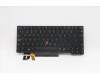 Lenovo Notebook-Tastatur CMFL-CS20, Schwarz, mit Hintergrundbeleuchtung, Latin Französisch-Englisch für Lenovo ThinkPad P14s Gen 1 (20Y1/20Y2)