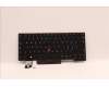 Lenovo Notebook-Tastatur CMFL-CS20, Schwarz, mit Hintergrundbeleuchtung, Latin Italienisch für Lenovo ThinkPad P14s Gen 1 (20Y1/20Y2)
