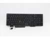 Lenovo Notebook Tastatur CMNM-CS20, Schwarz, ohne Hintergrundbeleuchtung, LTN, Französisch-Englisch für Lenovo ThinkPad P15s Gen 2 (20W6/20W7)