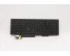 Lenovo Notebook Tastatur CMNM-CS20, Schwarz, mit Hintergrundbeleuchtung, LTN, Französisch (058) für Lenovo ThinkPad P15s Gen 2 (20W6/20W7)