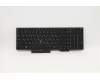 Lenovo Notebook Tastatur CMNM-CS20, Schwarz, mit Hintergrundbeleuchtung, LTN, Hebräisch für Lenovo ThinkPad P15s Gen 2 (20W6/20W7)