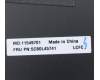Lenovo COVER LCD Cover L80T6 BK TEX W/ANTE EDP für Lenovo IdeaPad 110-14IBR (80T6/80UJ)