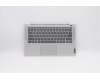 Lenovo Gehäuseoberseite C81YM, Aluminium, Silber, mit Fingerabdrucksensor, ohne Tastaturbeleuchtung (Deutsch) für Lenovo IdeaPad 5-14ARE05 (81YM)