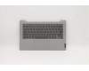 Lenovo Gehäuseoberseite C81YM, Kunststoff Silber, ohne Fingerabdruckleser, Tastatur mit Hintergrundbeleuchtung, Italienisch Layout für Lenovo IdeaPad 5-14ARE05 (81YM)