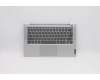 Lenovo Gehäuseoberseite C81YM, Aluminium, Silber, mit Fingerabdrucksensor, mit Tastaturbeleuchtung (Ungarisch) für Lenovo IdeaPad 5-14ARE05 (81YM)