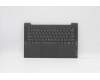 Lenovo Gehäuseoberseite C81YM, Kunststoff, Schwarz, mit Fingerabdrucksensor, Tastatur mit Hintergrundbeleuchtung, Arabisch für Lenovo IdeaPad 5-14ARE05 (81YM)