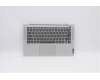 Lenovo Gehäuseoberseite C81YM, Aluminium, Silber, mit Fingerabdrucksensor, Tastatur mit Hintergrundbeleuchtung, Tschechisch-Slowakisch für Lenovo IdeaPad 5-14ARE05 (81YM)
