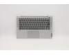 Lenovo Gehäuseoberseite C81YM Aluminium Silber mit Fingerabdrucksensor, ohne Hintergrundbeleuchtete Tastatur, Italienisch für Lenovo IdeaPad 5-14ARE05 (81YM)