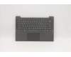 Lenovo Gehäuseoberseite C81YM Plastik Schwarz mit Fingerabdrucksensor ohne Tastaturbeleuchtung Arabisch (VAE) für Lenovo IdeaPad 5-14ARE05 (81YM)