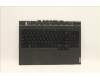Lenovo COVER Upper Case ASM_ENG L82JW BK_WHW/F für Lenovo Legion 5-15ACH6 (82JW)