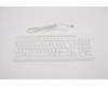 Lenovo DT_KYB USB G2 WHT_UK-EN für Lenovo IdeaCentre AIO 3-24ADA6 (F0FX)
