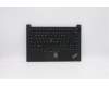 Lenovo Mechanische Baugruppe FRU Tastatur Gehäuseoberseite mit Pointing Stick ohne Fingerabdruck Schwarz US Euro-Englisch für Lenovo ThinkPad E14 Gen 2 (20T7)