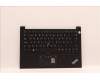 Lenovo MECH_ASM KBD CCvr SWE/FIN(PMX)FPR UK BK für Lenovo ThinkPad E14 Gen 4 (21E3/21E4)