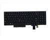 Lenovo Notebook Tastatur TACHI2 CHY mit Hintergrundbeleuchtung, Arabisches Layout für Lenovo ThinkPad P52s (20LB/20LC)