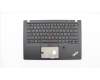 Lenovo MECH_ASM Ccov,RUS,BLKBD,FPR,BK,LTN für Lenovo ThinkPad T490 (20N2/20N3)